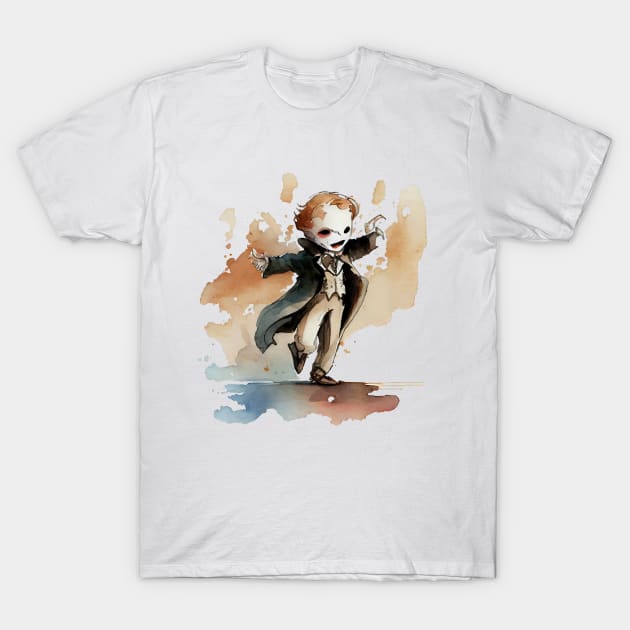 Cute Horror Icon Phantom of the Opera T-Shirt by artsyindc